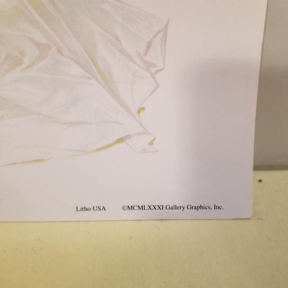 1981 Gallery Graphics Bride & Playing Bridesmaid Prints - Picture 5 of 10